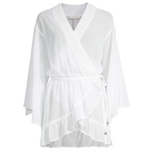 Ramy Brook White New L Swimsuit summer cover 2023